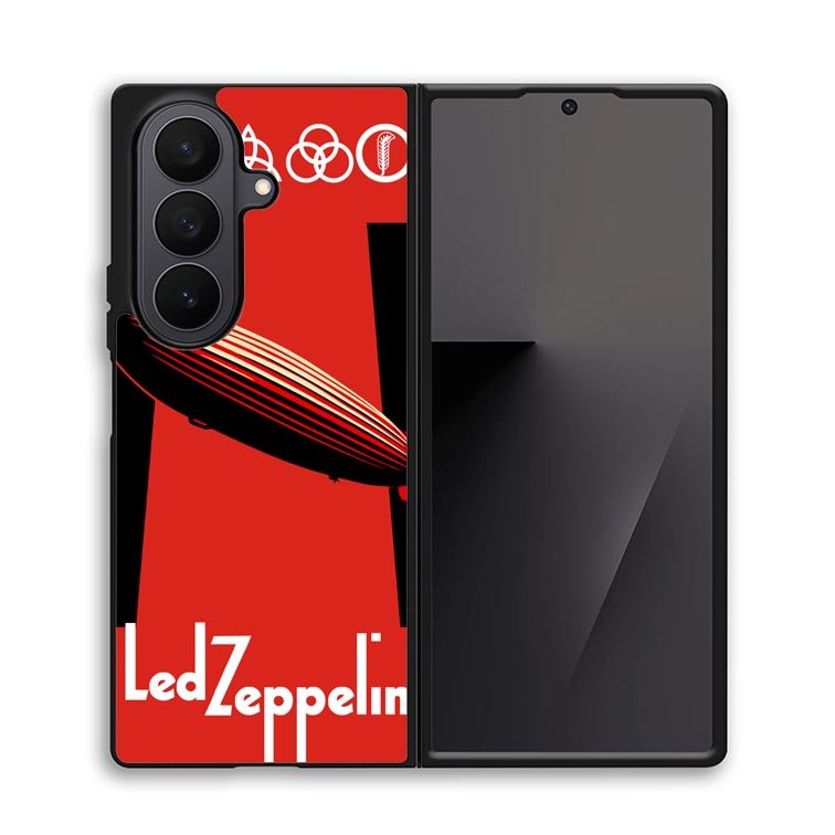 led zeppelin Logo X2421 Samsung Galaxy Z Fold 7 Case