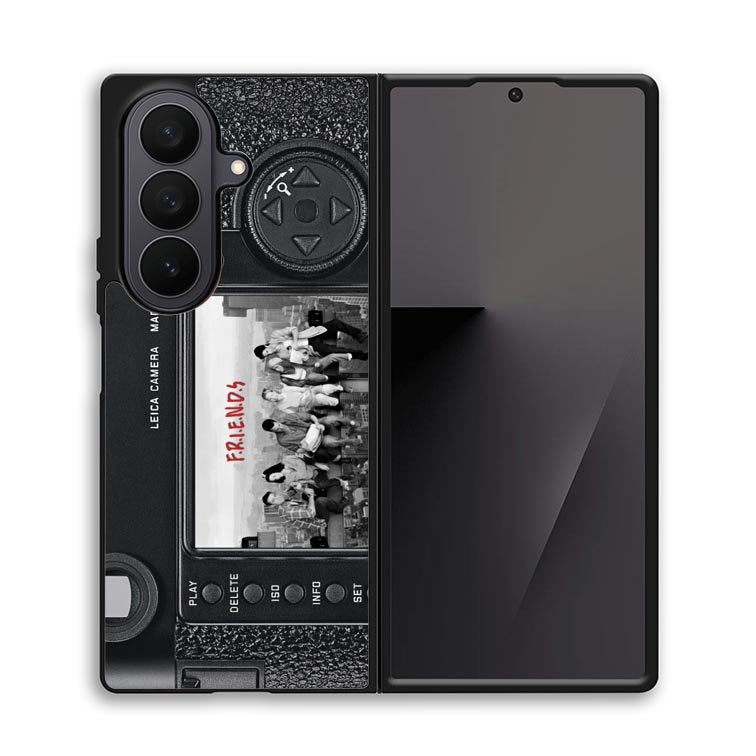 Leica M9 Vintage Camera X2492 Samsung Galaxy Z Fold 7 Case