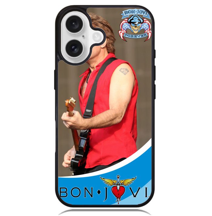 Jon Bon Jovi X2540 iPhone 16 Plus Case