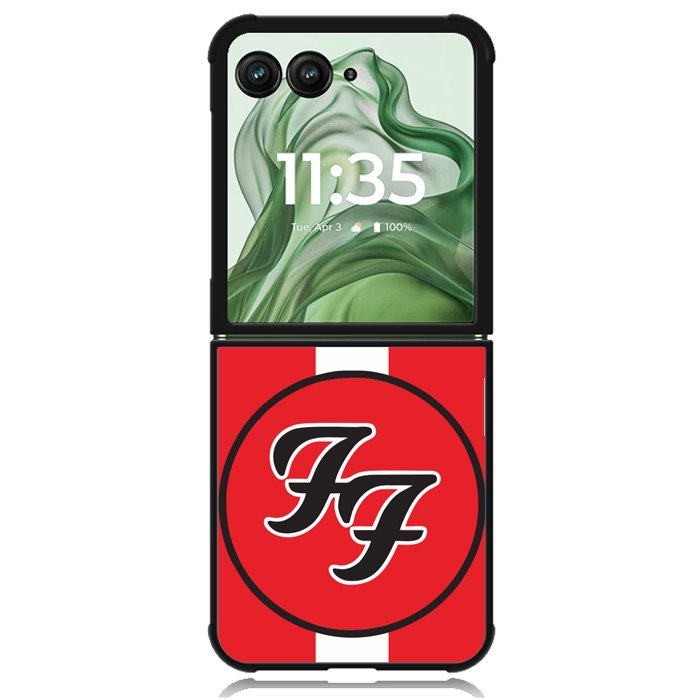 Foo Fighters Logo X2559 Motorola Moto Razr+ Plus 2024/2025 Case, Motorola Razr 50 Ultra/50s Ultra Case
