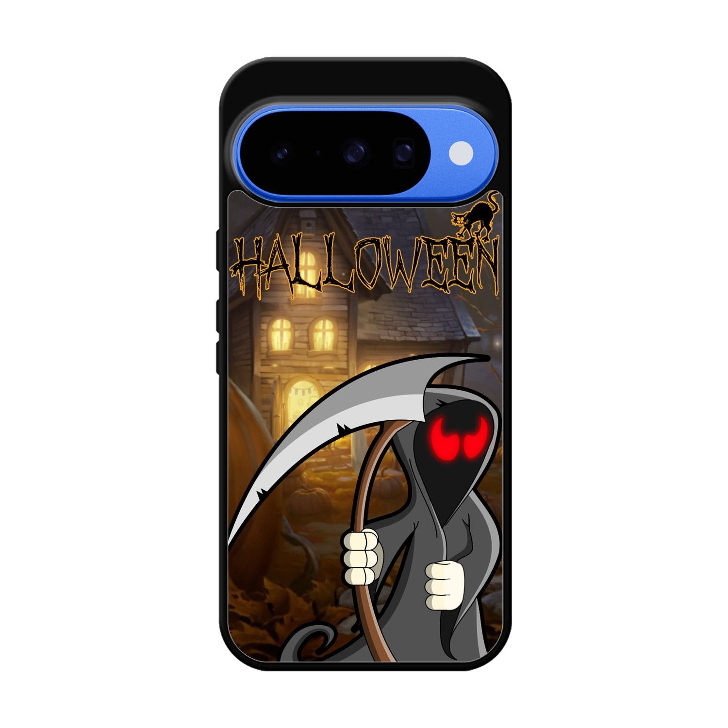 Orange Halloween Moon X2669 Google Pixel 10 Case
