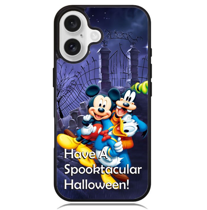 Mickey And Friends In Halloween X2693 iPhone 16 Plus Case