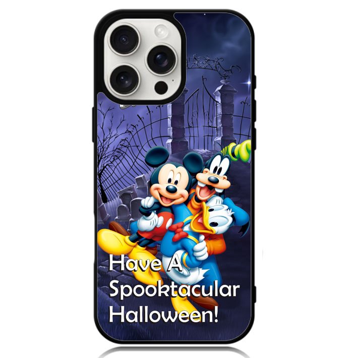 Mickey And Friends In Halloween X2693 iPhone 16 Pro Max Case