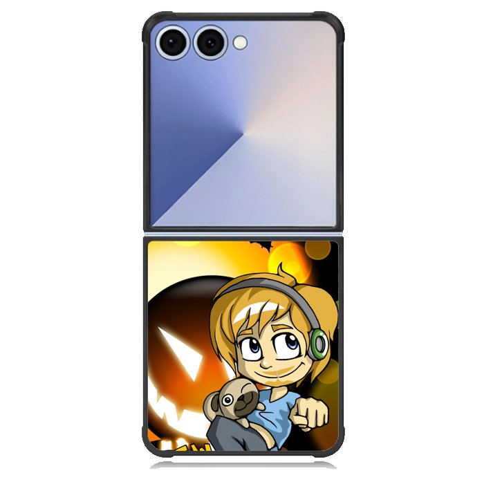 Pewdiepie Chibis Brofist Halloween X2737 Samsung Galaxy Z Flip 7 Case