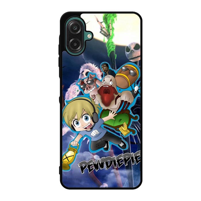 PewDiePie Walpaper Halloween X2740 Samsung Galaxy A07 Case