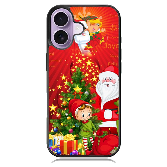 Funny Christmas Elf X2853 iPhone 17 Case