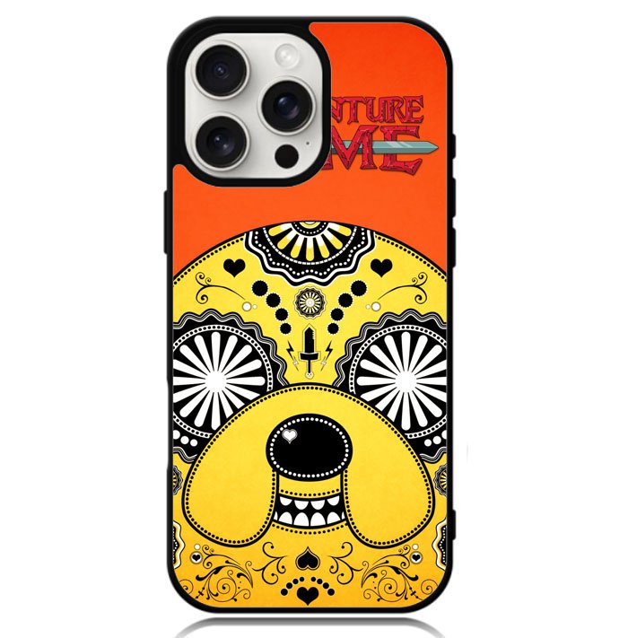 Jake Adventure Time Sugar Skull X2913 iPhone 16 Pro Case