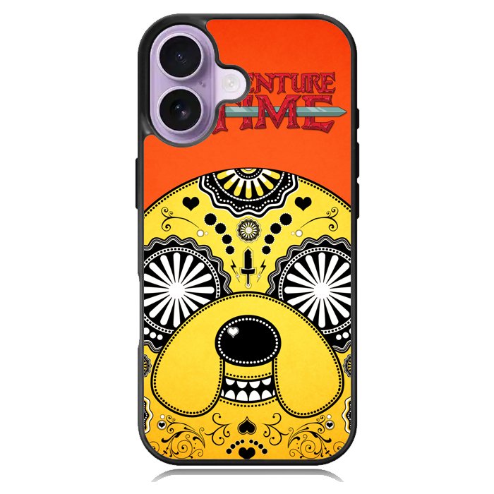 Jake Adventure Time Sugar Skull X2913 iPhone 17 Case