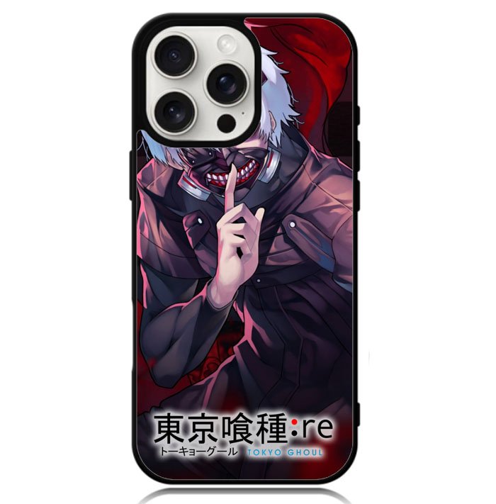Kaneki Ken Mask Tokyo Ghoul X3538 iPhone 16 Pro Case