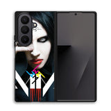 Marilyn Manson Gothic X3546 Samsung Galaxy Z Fold 7 Case