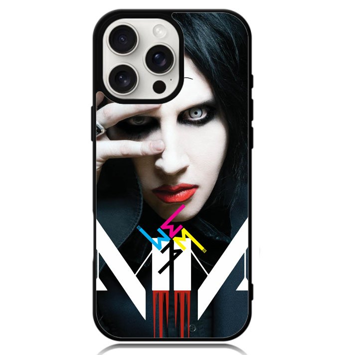 Marilyn Manson Gothic X3546 iPhone 16 Pro Max Case
