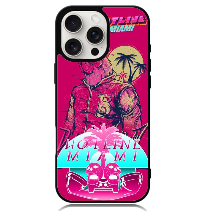Hotline Miami X3581 iPhone 16 Pro Max Case