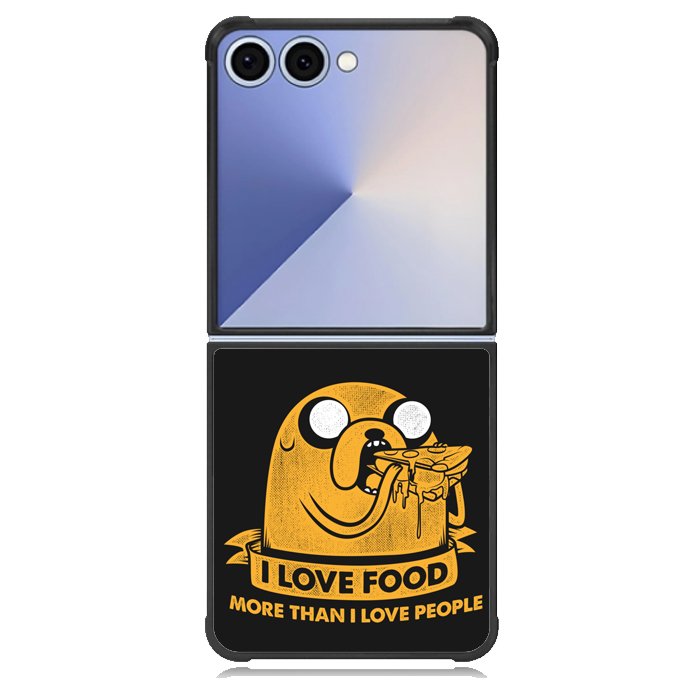 jake i love food more X3588 Samsung Galaxy Z Flip 7 Case