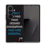 having a dirty mind quotes X3631 Samsung Galaxy Z Fold 7 Case