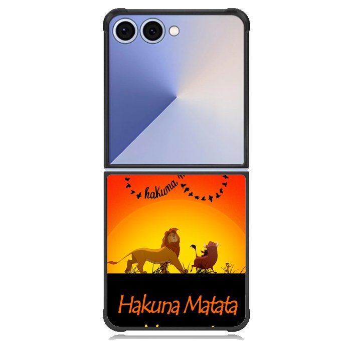 Hakuna Matata No Worries  X3644 Samsung Galaxy Z Flip 7 Case
