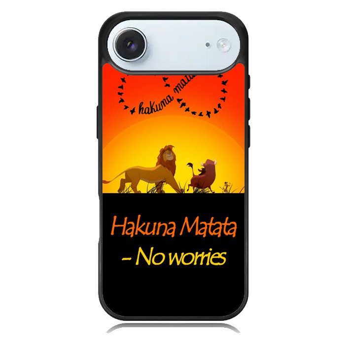 Hakuna Matata No Worries  X3644 iPhone 17 Air Case