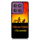Hakuna Matata No Worries  X3644 Motorola Moto Edge 2025 | Moto Edge 60 Fusion | Moto Edge 60 Pro Case