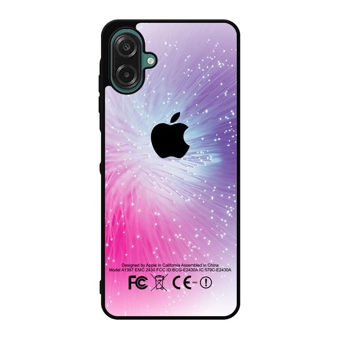 Pink Lilac White Blue X3898 Samsung Galaxy A07 Case