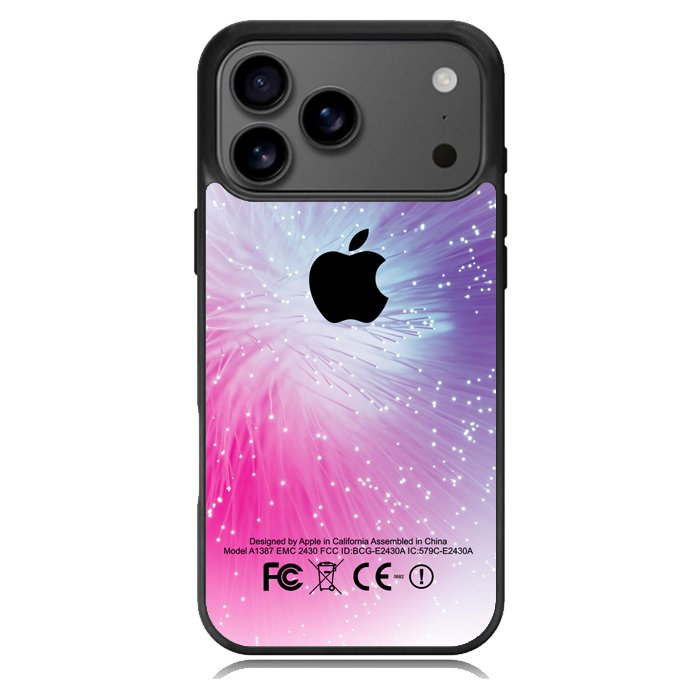 Pink Lilac White Blue X3898 iPhone 17 Pro Max Case