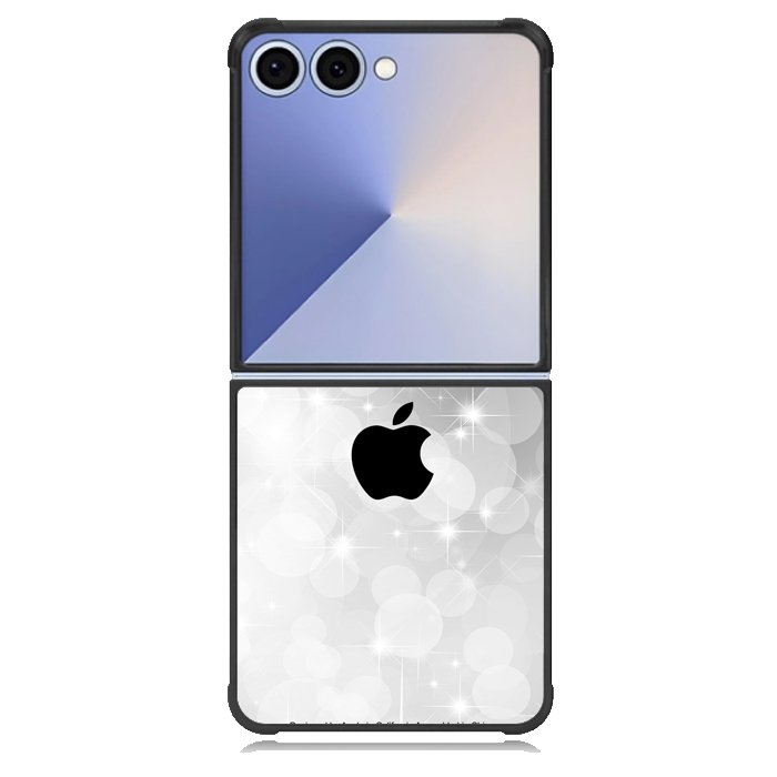 Silver Glitter X3897 Samsung Galaxy Z Flip 7 Case