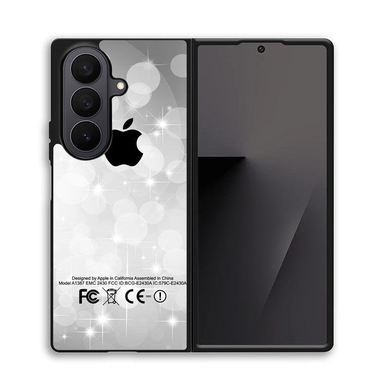 Silver Glitter X3897 Samsung Galaxy Z Fold 7 Case