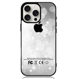 Silver Glitter X3897 iPhone 16 Pro Max Case
