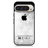 Silver Glitter X3897 Google Pixel 9 | Google Pixel 9 Pro Case