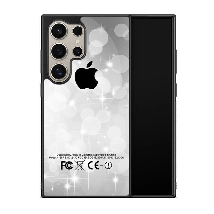 Silver Glitter X3897 Samsung Galaxy S24 Ultra 5G Case