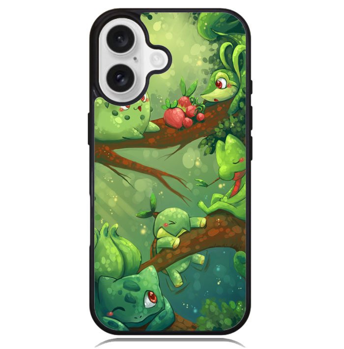 Grass Starters X4144 iPhone 16 Case