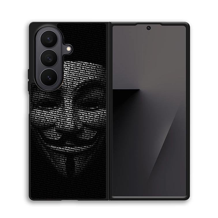 Guy Fawkes Mask Anonymous  X4173 Samsung Galaxy Z Fold 7 Case