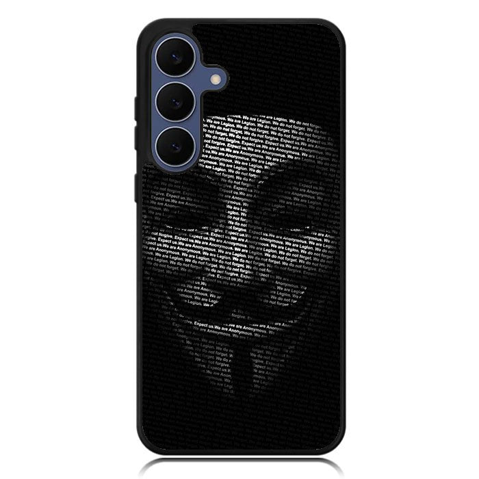 Guy Fawkes Mask Anonymous  X4173 Samsung Galaxy S25 FE Case