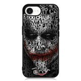 Joker Typography Quotes 1st iPhone 16e Case