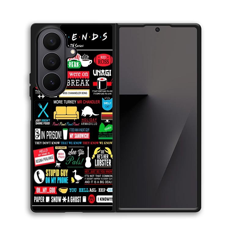 Friends TV Show X4372 Samsung Galaxy Z Fold 7 Case