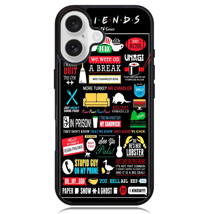 Friends TV Show X4372 iPhone 16 Case