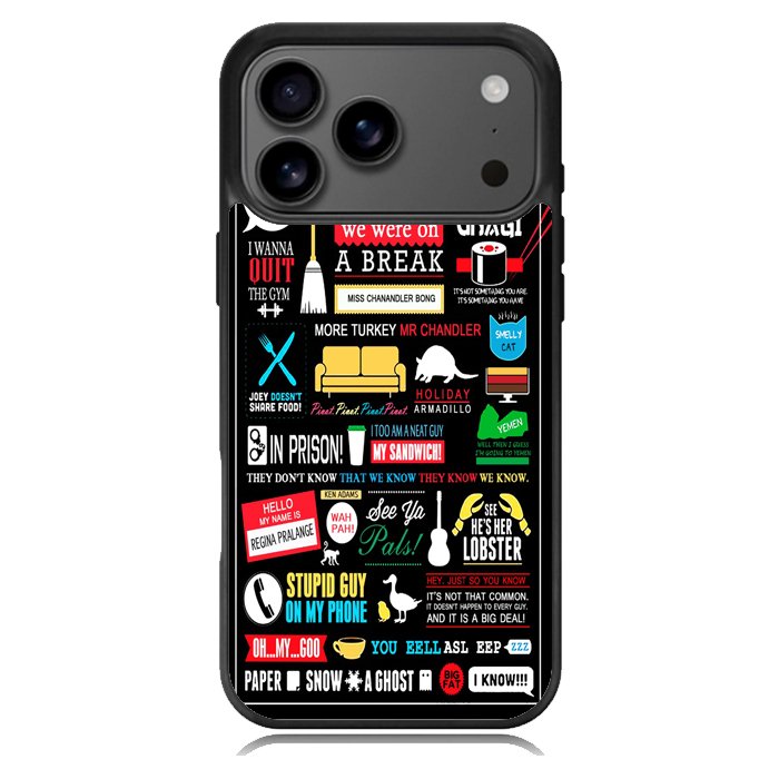 Friends TV Show X4372 iPhone 17 Pro Case