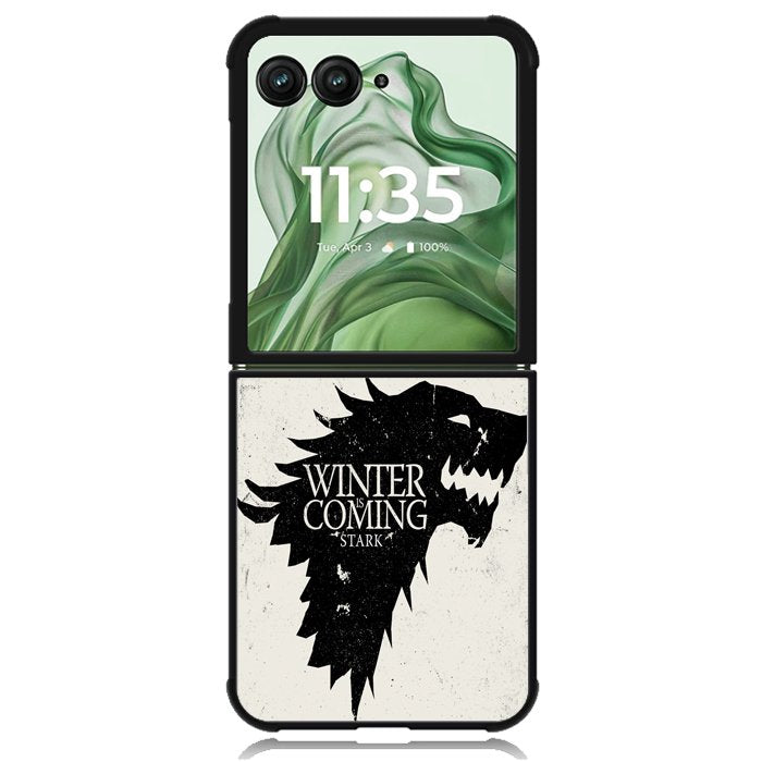 Game Of Thrones Stark  X4382 Motorola Moto Razr+ Plus 2024/2025 Case, Motorola Razr 50 Ultra/50s Ultra Case