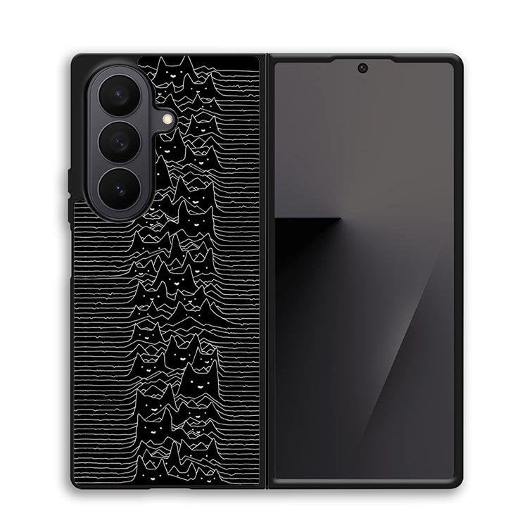 Joy Division Cat  X4402 Samsung Galaxy Z Fold 7 Case