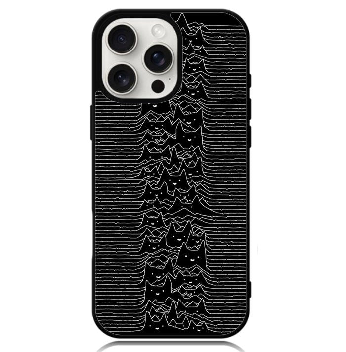 Joy Division Cat  X4402 iPhone 16 Pro Max Case