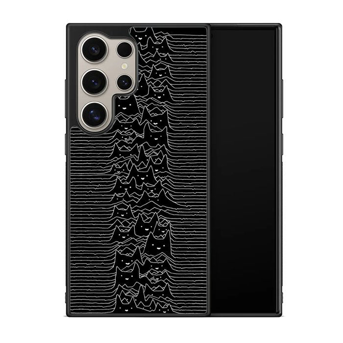 Joy Division Cat  X4402 Samsung Galaxy S25 Ultra 5G Case