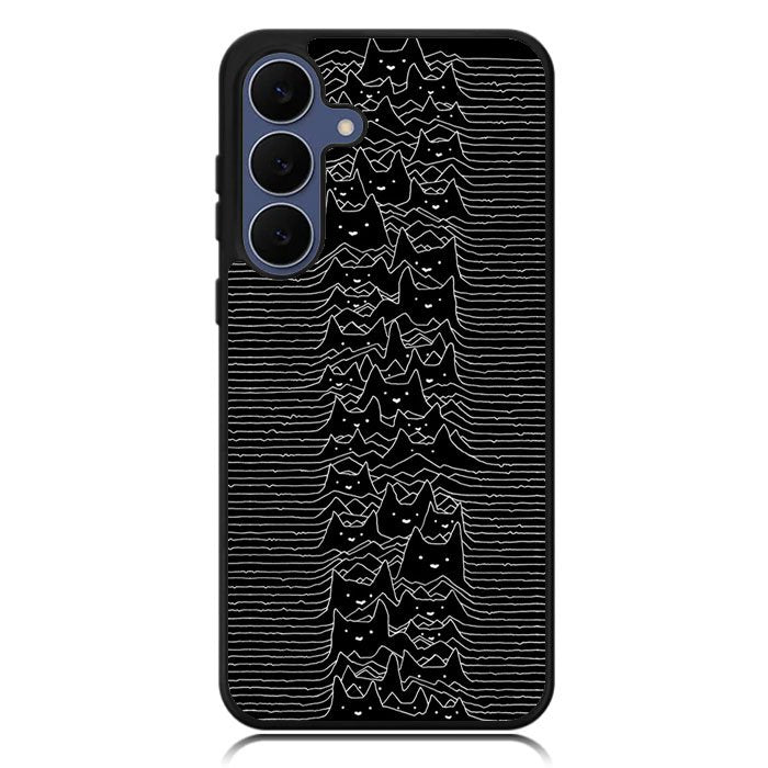Joy Division Cat  X4402 Samsung Galaxy S25 FE Case