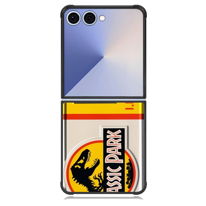 Jurassic Park Jeep License X4378 Samsung Galaxy Z Flip 7 Case
