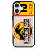Jurassic Park Jeep License X4378 iPhone 16 Plus Case