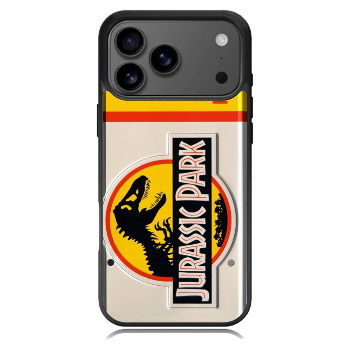 Jurassic Park Jeep License X4378 iPhone 17 Pro Case