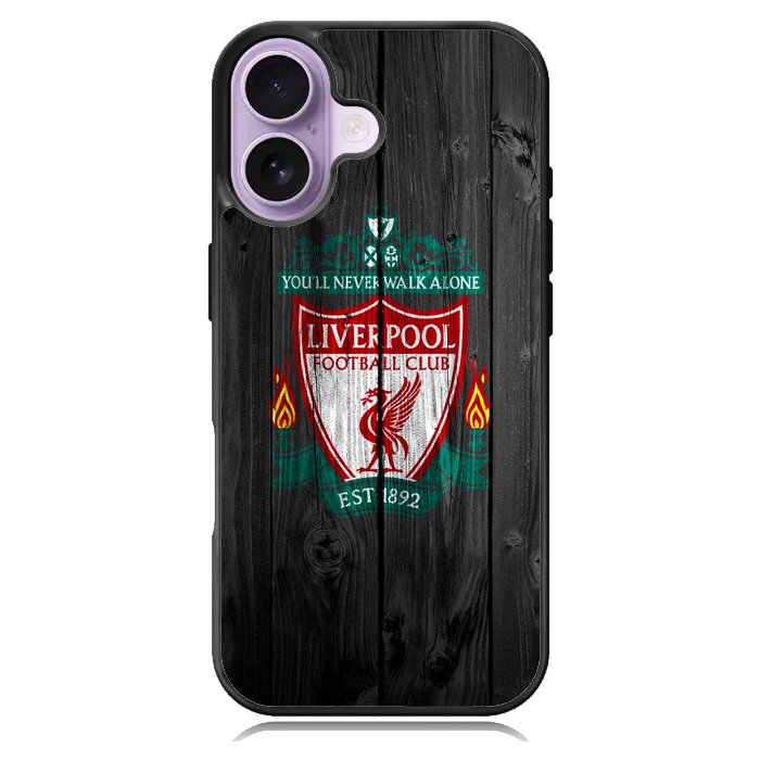 Liverpool fc wood X4394 iPhone 17 Case