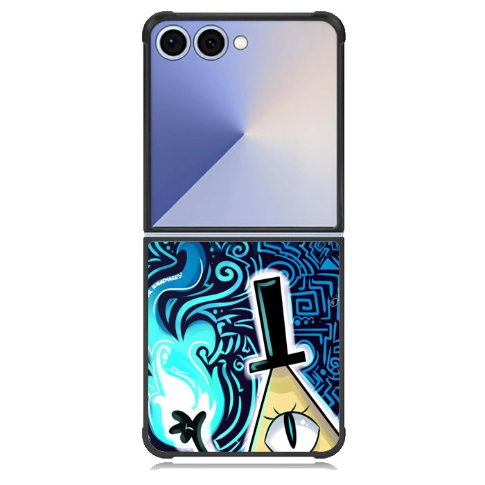 Gravity Falls Bill Cipher  X4424 Samsung Galaxy Z Flip 7 Case