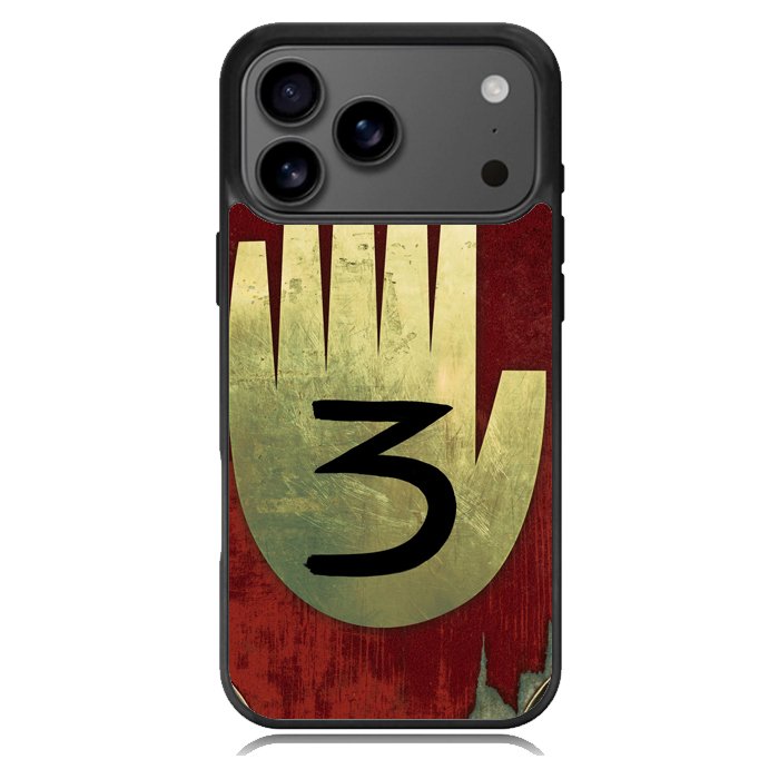 Gravity Falls Book 3 Cover X4465 iPhone 17 Pro Case