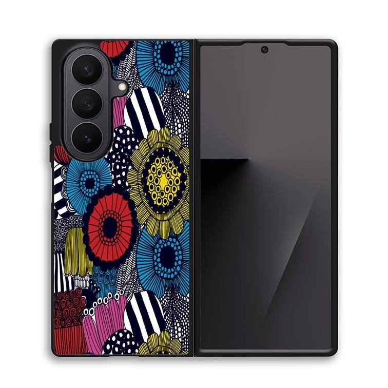 Marimekko Fabric  X4482 Samsung Galaxy Z Fold 7 Case