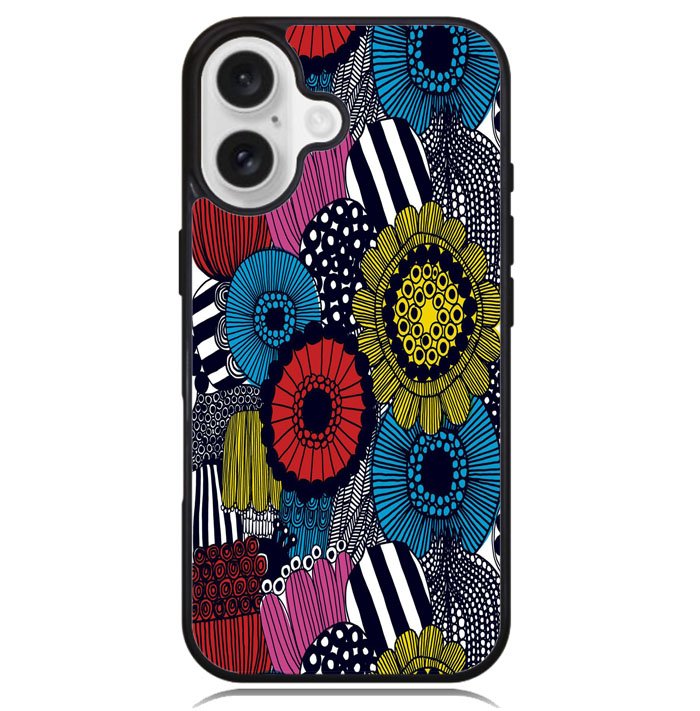 Marimekko Fabric  X4482 iPhone 16 Case