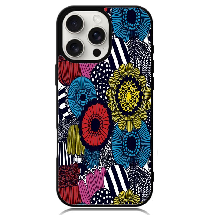 Marimekko Fabric  X4482 iPhone 16 Pro Case