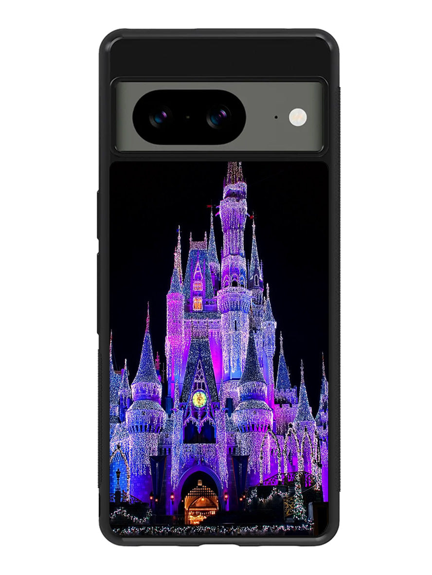 Disney Castle Night Lights 2nd Google Pixel 8a Case